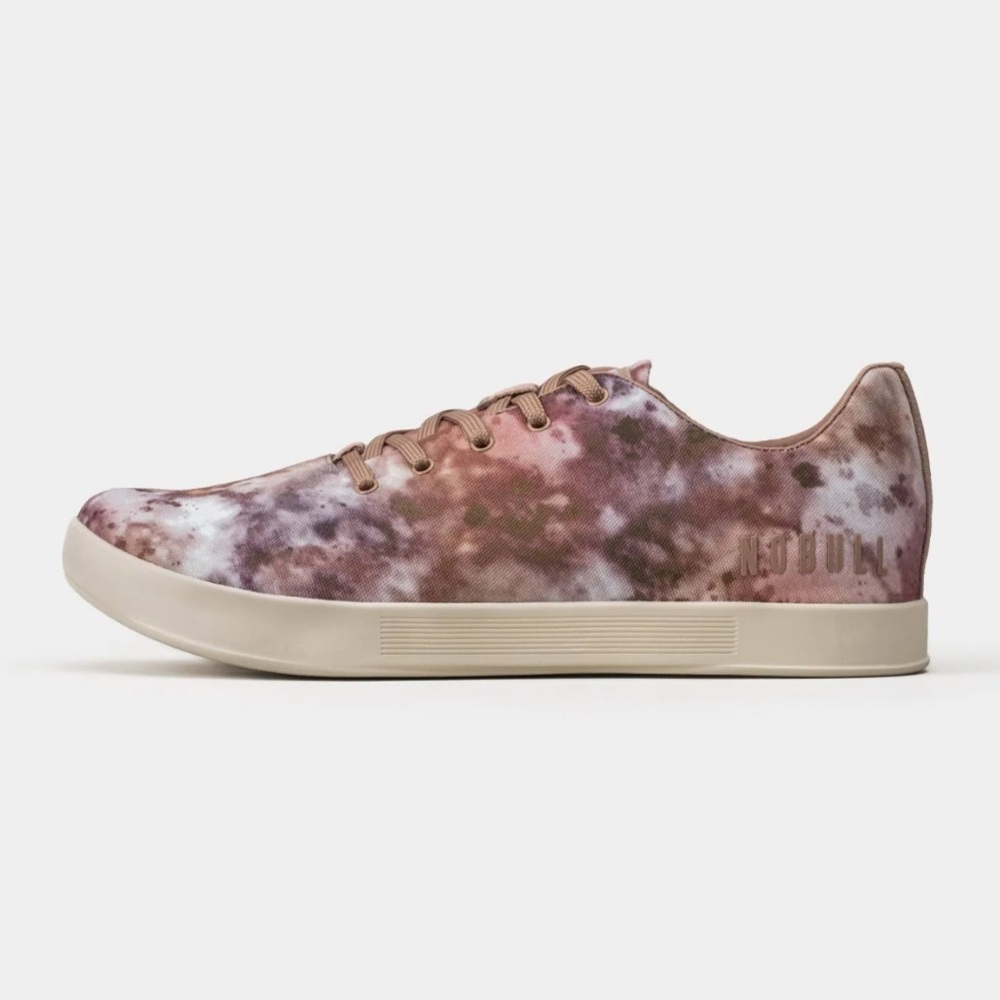 Nobull Women's Tie-Dye Canvas Trainer in Earth Tie-Dye 7.5 - Picture 3 of 16